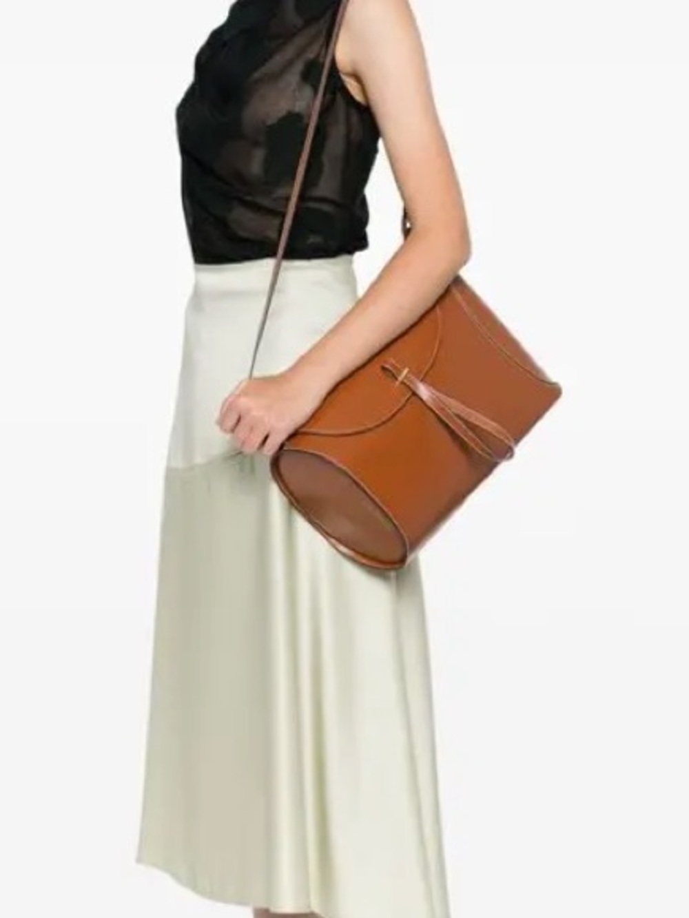 STAUD MIA Bag Brown NWT